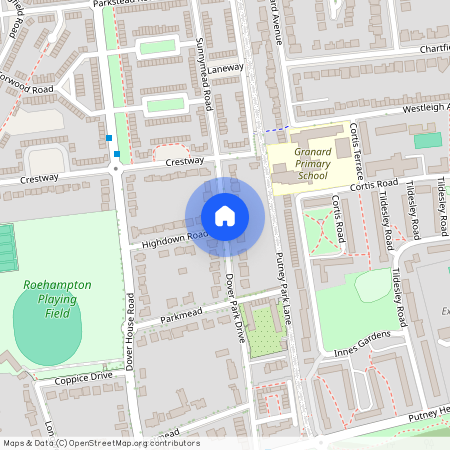 Putney, Dover Park Drive, SW15 5BT, London