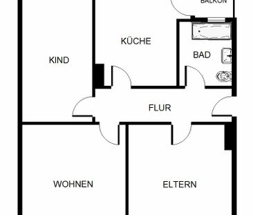 Erstbezug nach Sanierung ! - Foto 4