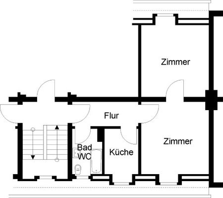 Mehr als gewohnt - Schöne 2-Zimmerwohnung in Wuppertal-Barmen - Photo 4