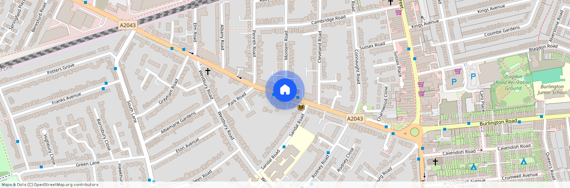 Kingston Road, New Malden KT3