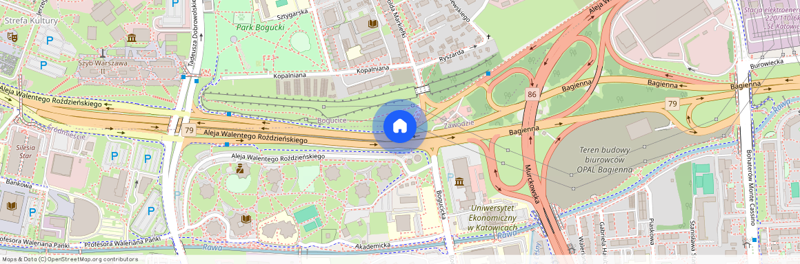 ul. Leopolda Markiefki, Bogucice, Katowice, śląskie