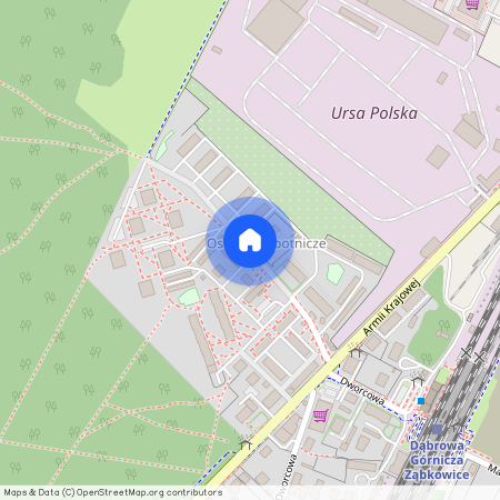ŚLĄSKIE Dąbrowa Górnicza ul. Osiedle Robotnicze