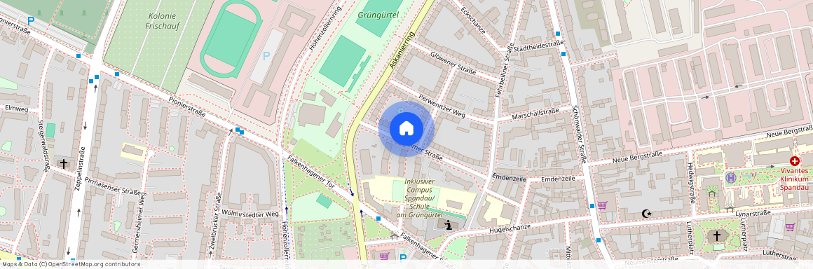 Golmer Str. 13, 13585 Berlin OT Spandau, Zur Karte