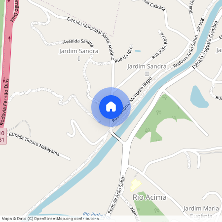 Estrada Municipal Santo Antonio, 41 - Jardim Sandra I - Rio Acima, Mairiporã, São Paulo, 07659-790