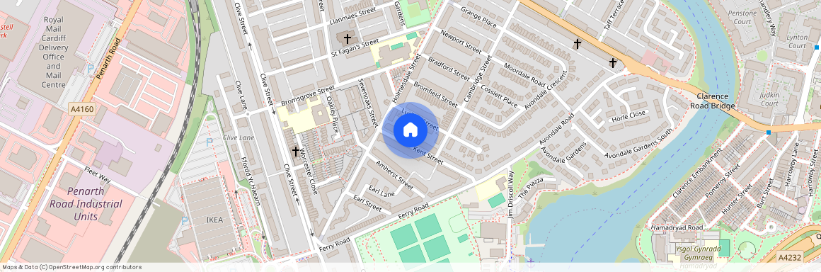 CF11 7DL Grangetown, Wales, Cardiff