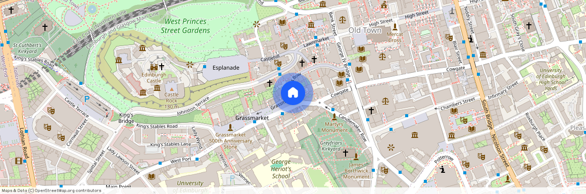 West Bow, Grassmarket, Edinburgh EH1