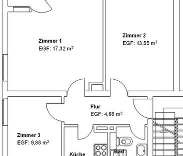 3 ZKB in ruhiger Lage mit Balkon! - Photo 1