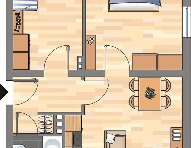 Gemütliche Etagenwohnung in Montabaur - Foto 1