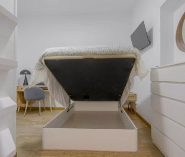 Room in a shared 6-bedroom apartment for rent in Goya - Foto 4