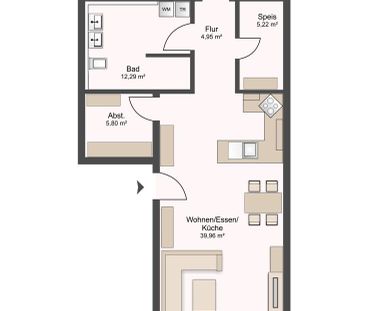 Erstmieter für sonnige Erdgeschosswohnung mit Terrasse gesucht! - Photo 3