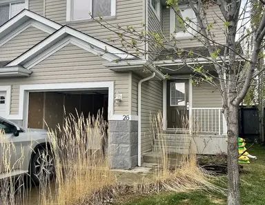 Fantastic Corner Duplex 3 Bed 2.5 Bath Backing onto Park with Mature Trees | 26 - 120 Magrath Road Northwest, Edmonton - Photo 1