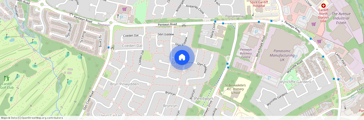 Glyn Eiddew, Cardiff CF23