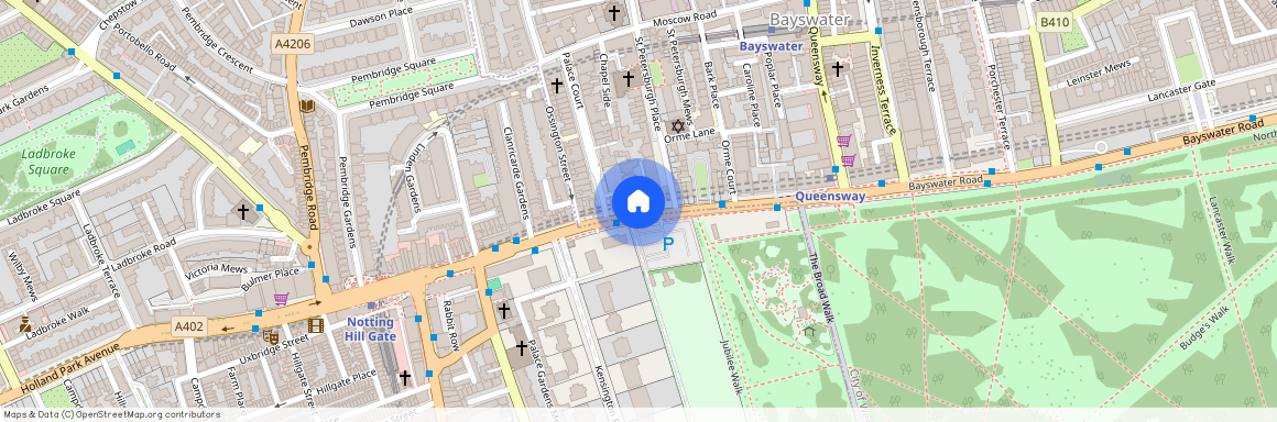 Bayswater Road, Notting Hill, London, W2