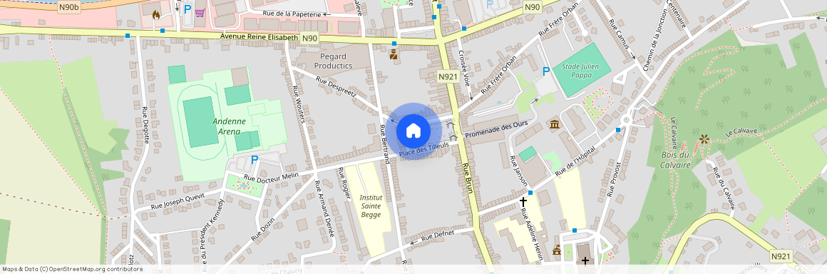 Place des Tilleuls 5 1, 5300 Andenne (Andenne)