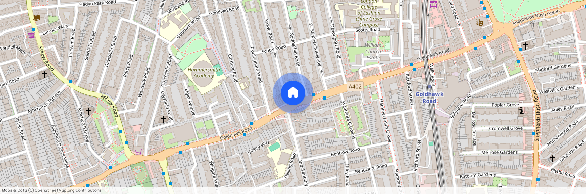 Goldhawk Road, London, W12