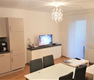 Neubau-3-Zimmer-Wohnung mit großem Balkon und Tiefgaragenplatz in G... - Photo 1