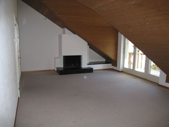 3-room attic apartment with fireplace - Photo 1