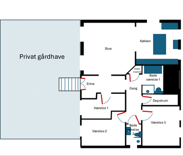 Lys og eksklusiv bolig på 131 m² i attraktivt villakvarter - Foto 1