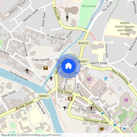 Castle Street, Brecon, LD3