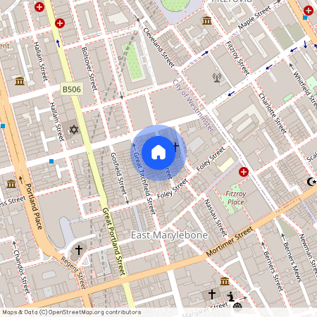 Hanson Street, Fitzrovia & Covent Garden, W1W, London