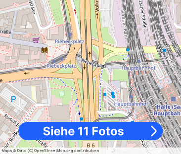 Geschickt geschnitten und mit bester Anbindung. 2-Raum-Wohnung unwe... - Foto 1