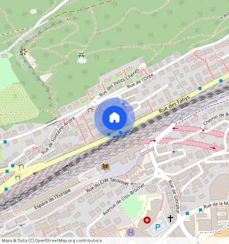 Rue des Fahys **, 2000, Neuchâtel