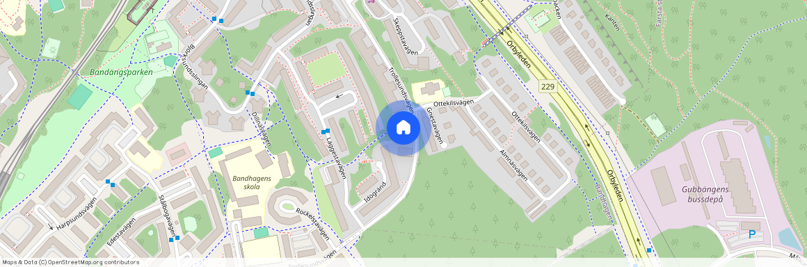 Trollesundsvägen 58B, Bandhagen