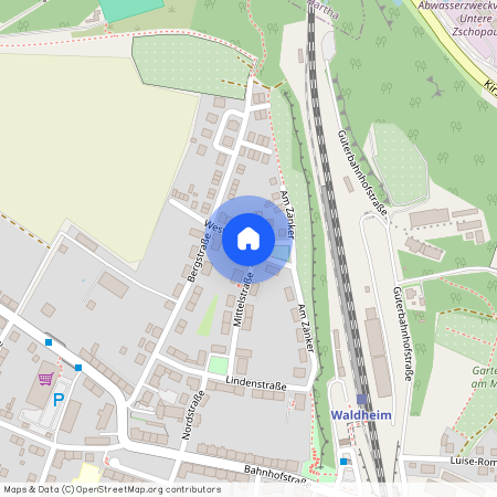 Mittelstr. 9, 04736 Sachsen - Waldheim