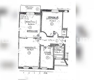 TAUSCHWOHNUNG Wunderschöne ruhige 3-Zimmer Wohnung mit Südwest-Balkon. - Photo 1