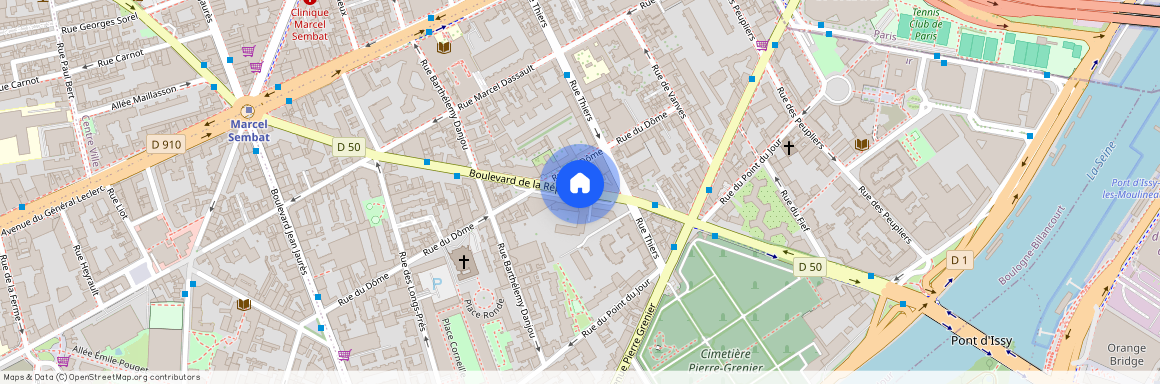 Boulevard de la République, Francja, Boulogne-Billancourt