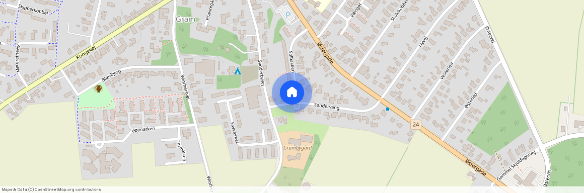 Solbakken, 26, Gram, 6510