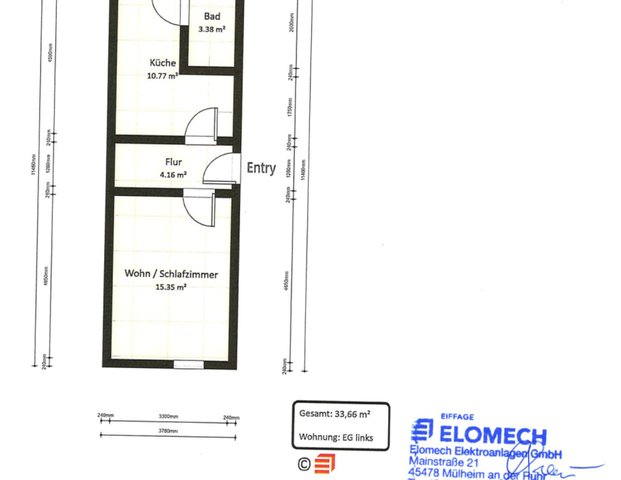 Appartment in ruhiger Seitenstraße - Foto 1
