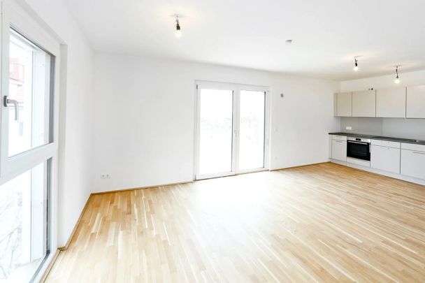 gekühlte Eckwohnung mit Charme und perfektem Grundriss: ruhige, große 2-Zimmer-Wohnung mit Loggia - Photo 1