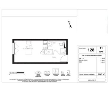 Location Appartement 1 pièce 20m² PAU 64000 - Photo 5