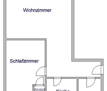 2-Zimmer-Wohnung in Innenstadtnähe - Foto 3