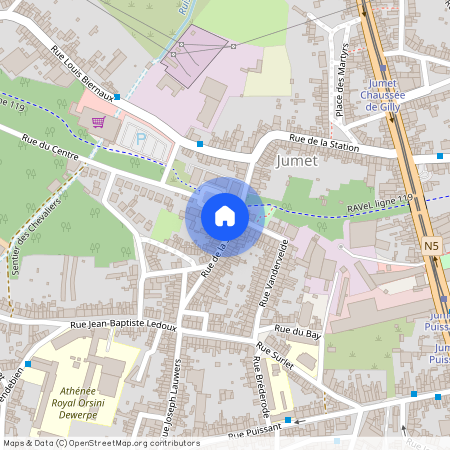 Rue De La Station, 58, 6040, Charleroi