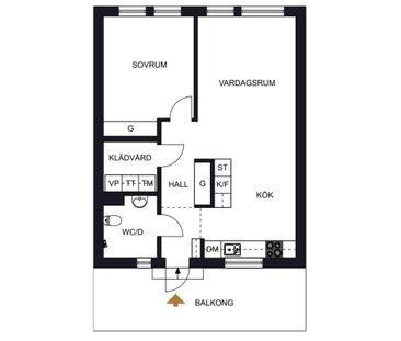 Furagegatan 13 A, 1102, Hässleholm - Photo 2