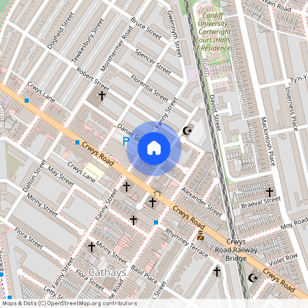 19, Daniel Street, Cathays, Cardiff, CF24 4NX