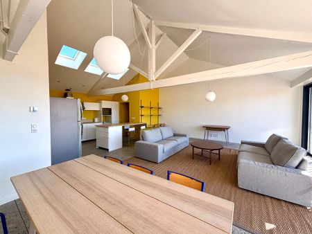 À LOUER Appartement T4 style loft à 5 minutes de Dax, avec vue sur la campagne - Photo 4