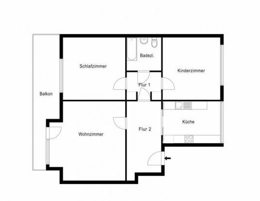 3 Zimmer-Familienwohnung - Photo 1
