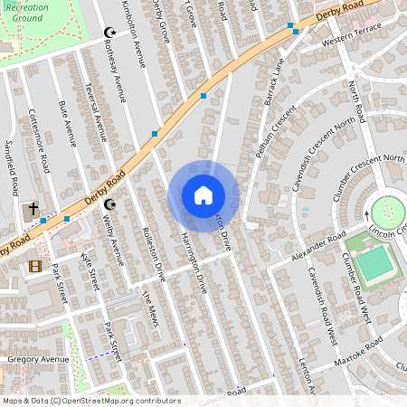 Harlaxton Drive, Nottingham NG7