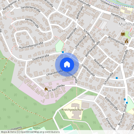 Uhlandstr. 25, Bádensko-Württembersko