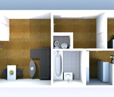 Zentrale 3-Zimmer-Wohnung mit Loggia in Wels Innenstadt | TG-Stellp... - Foto 5