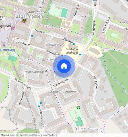 Svartågatan **, Bagarmossen