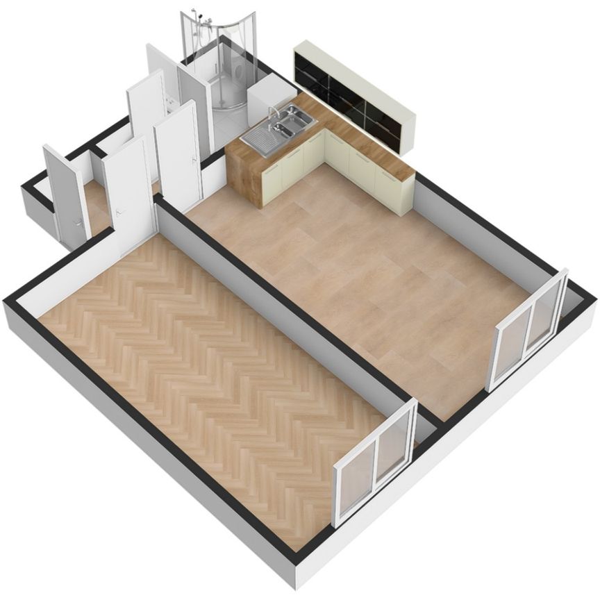 Pronájem bytu 2+kk 46 m² - Фото 1