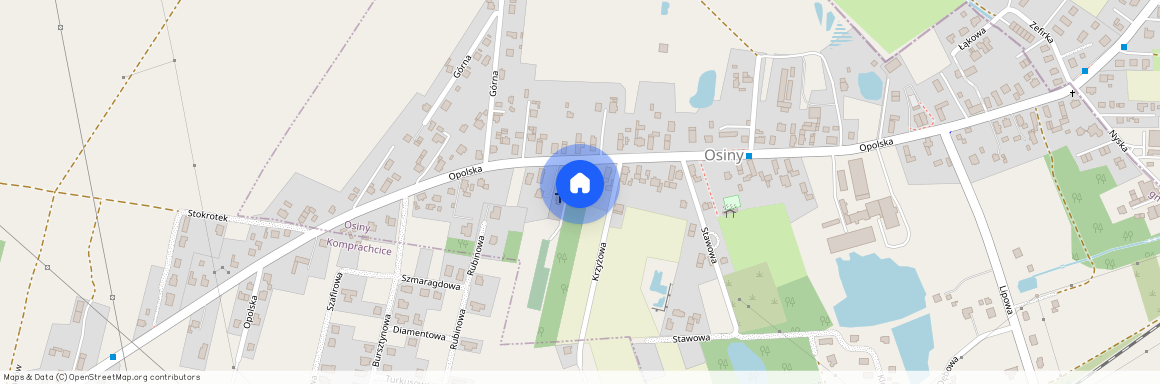Osiny, Komprachcice, opolski, opolskie