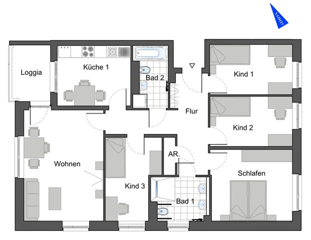 Neubauwohnung in Darmstadt-Bessungen - Foto 1