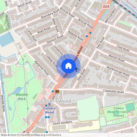 High Street Colliers Wood, London, SW19 2BT