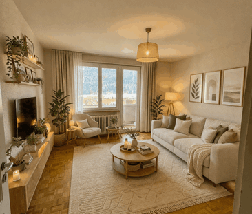 Bel appartement lumineux de 4 pièces situé au 1er étage, dans un qu... - Photo 1