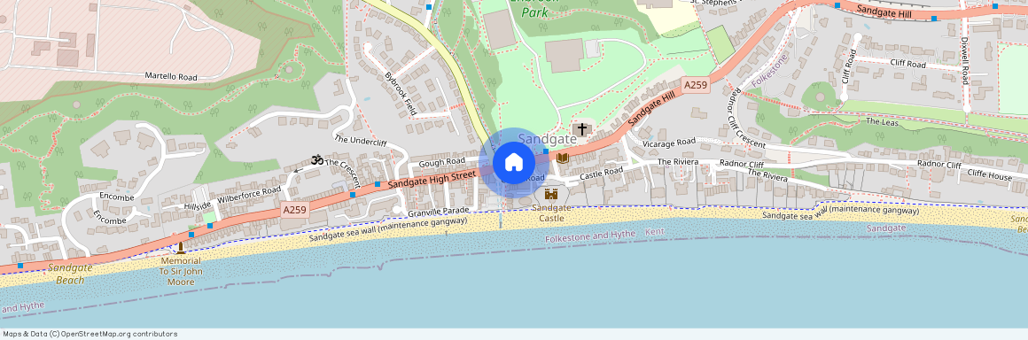 Sandgate High Street, Sandgate, Folkestone, CT20